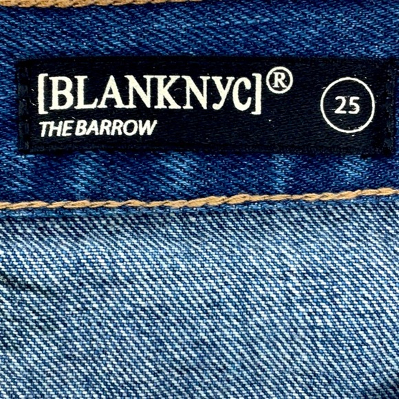 NWT BlankNYC The Barrow Vintage High Rise Jean Shorts Size 25 - Picture 6 of 6